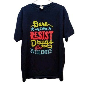 DARE T Shirt Size XLarge Anti Drug mens